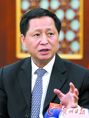 广东省教育厅厅长罗伟其。 (资料图片)记者顾展旭摄