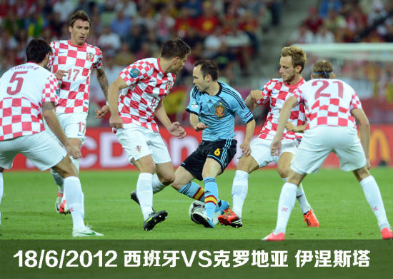 伊涅斯塔2012年对克罗地亚