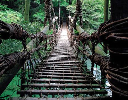 探秘日本“妖怪”文化发源地 祖谷秘境