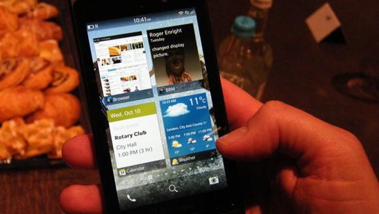 外媒称黑莓10浏览器上网速度远超iOS 6和WP8