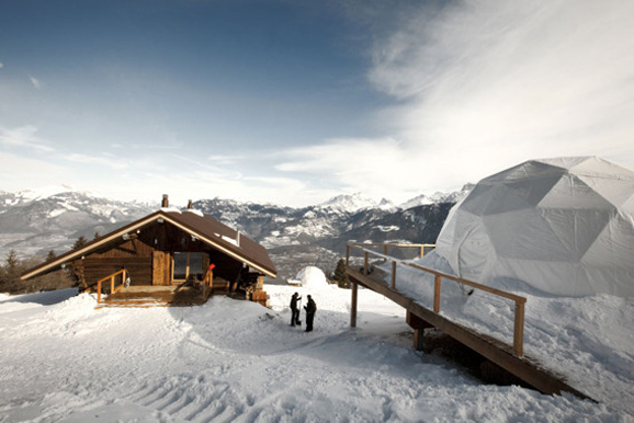 瑞士Whitepod Resort 雪山营地