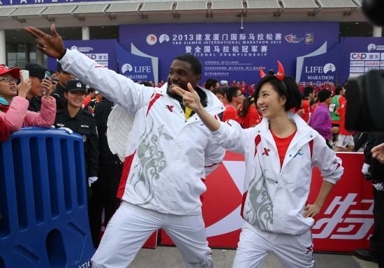 厦门马拉松埃塞俄比亚两冠 桂纶镁加特林助阵