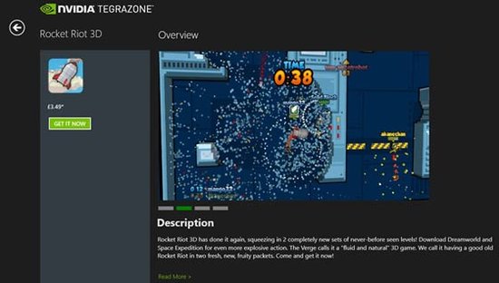 NVIDIA TegraZoneϷѾ½Surface RTƽ