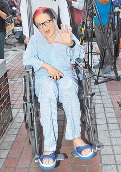 高凌风病情不乐观。图片来源:台湾《中国时报》