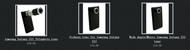 三星GALAXY S3专用拍照镜头亮相 12倍光变