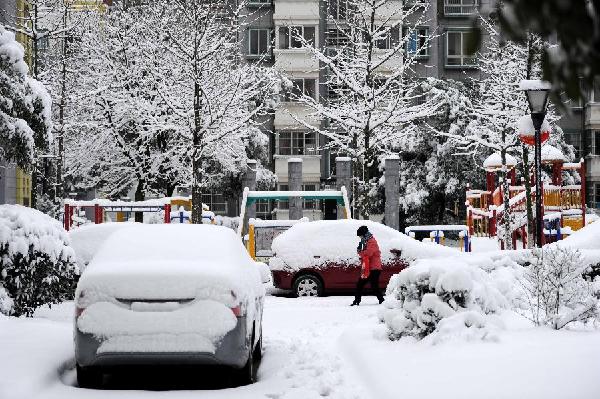 (生态)(3)安徽:春雪袭江淮