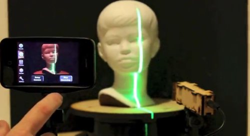 这个应用可以将你的手机变成3D扫描仪