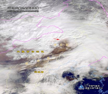 河北北京等地沙尘来袭今天夜间风沙趋减弱(图)