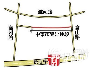 合肥中菜市5月初搬迁 中菜市路将连通宿州路和含山路