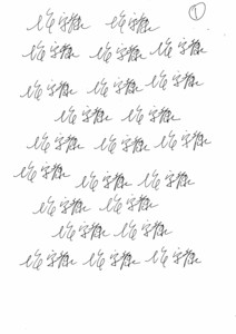 商家提供的模仿签名