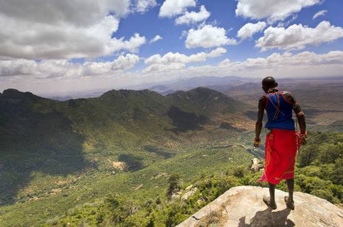 海拔2700米的Rongai camp 1,地貌转换成高原沼地